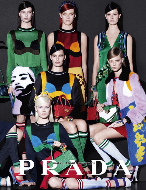 рекламная кампания Prada Dolce Gabbana 2014 - 006